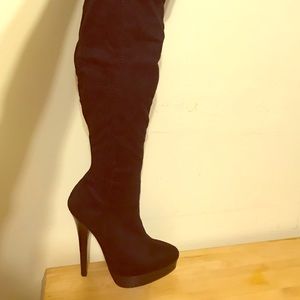 Bebe Daniela thigh high boots